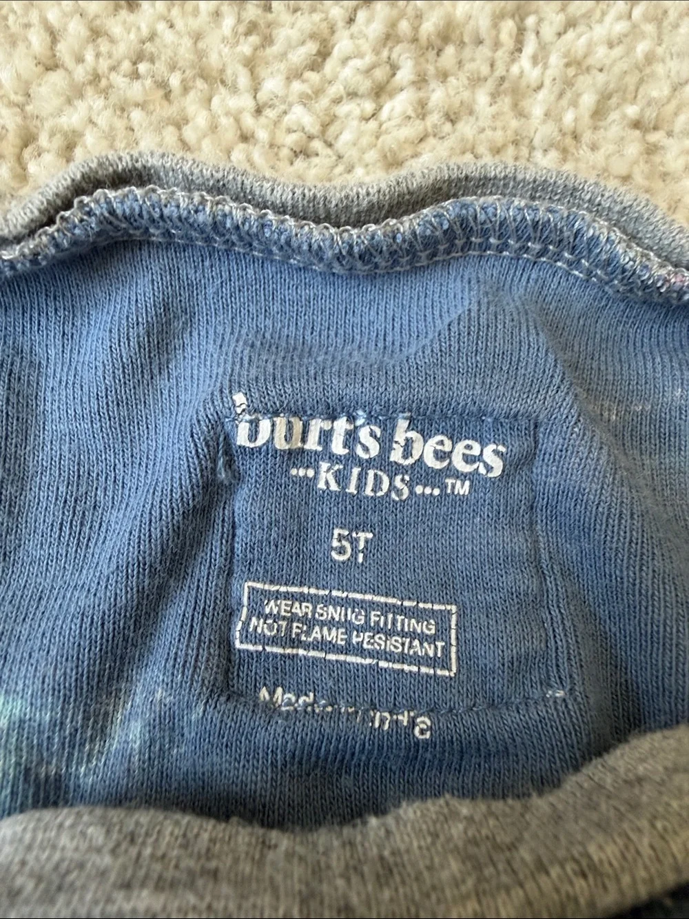 GAP and Burts Bees holiday/winter pajama sets (size 5t)